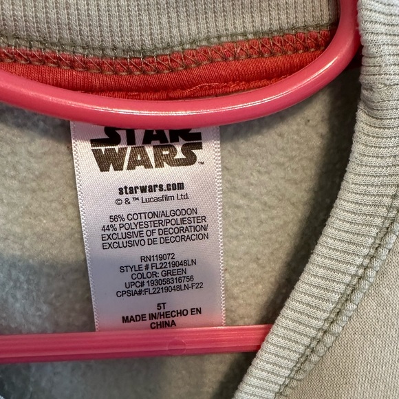 Grogu! Star Wars kids Christmas Sweater - Picture 4 of 4